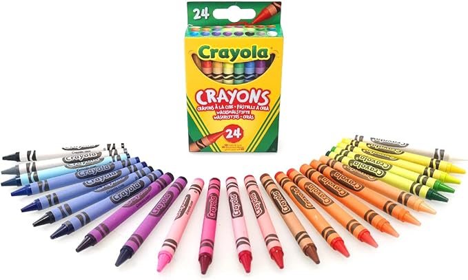 Crayola - 24 Crayons Assorted Colours - B000ET7F8C 8 Crayola – 24 Crayons Assorted Colours – B000ET7F8C