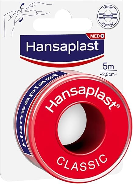 Hansaplast Classic Fixing Plaster 5 m x 2.5 cm - B000MQG4H0 2 Hansaplast Classic Fixing Plaster 5 m x 2.5 cm – B000MQG4H0