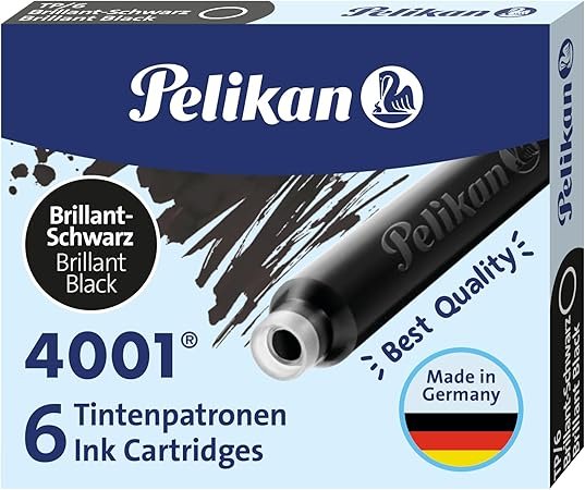 Pelikan 4001 Ink Cartridges, Black - B000FKNOS0 11 715snMqh0YL. AC SY450